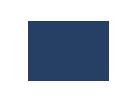 Zilver metalen rits deelbaar Donkerblauw 35 cm.