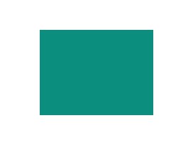 Deelbare fijne rits Petrol 35 cm.