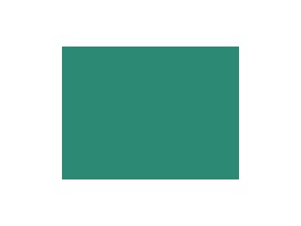 Deelbare fijne rits Donkergroen 35 cm.