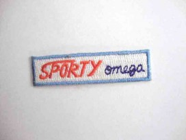 Applicatie jongens mini Sporty omega