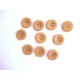 Serie knoop Camel glad 15mm. sk927