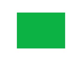 Broekrits metaal fijn 16 cm. Groen