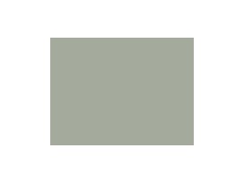 Broekrits metaal  grof 12 cm. Grijs