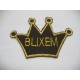 Blixem kroon donkerbruin B  BK