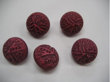 Bolknoop aubergine R 25