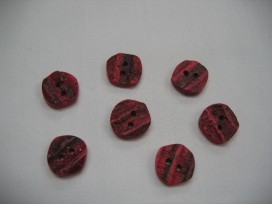 Grove knoop rood/grijs Bizzkids 15mm