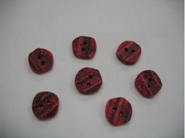 Grove knoop rood/grijs Bizzkids 15mm