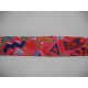 Sierband  Pink met fantasie print 25mm