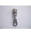 Losse zipper Zilver LZH010