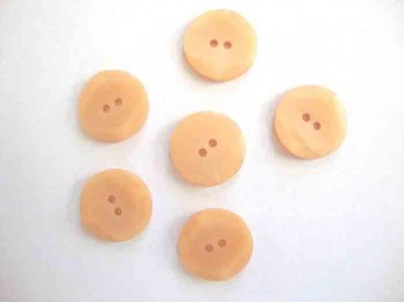 Kunststof knoop met hoekjes Zalm 20mm. 325-S11