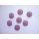 Kunststof knoop mat gespikkeld Oudpaars 18mm. 417-S13