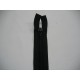 Deelbare fijne rits. Donkerbruin 1.50 mtr. lang 