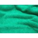 Zeer zachte en soepele groene wellness fleece, geschikt voor kleding, hobby en/of decoraties. 100% polyester 1.50 mtr . br. 260 