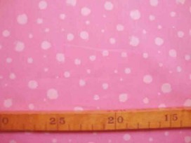 Katoen met stipjes TST Roze/Zachtroze 9307-12N