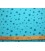 Katoen met stipjes TST Aqua/Petrol 9307-124N