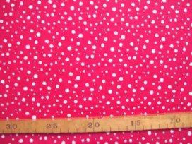 Katoen Nooteboom Kleine Stip Rood 9300-15N