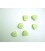 Hartjes knoop Mini Licht lime hk706