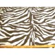 Dierenprint Velboa Zebra Bruin 4511-52N
