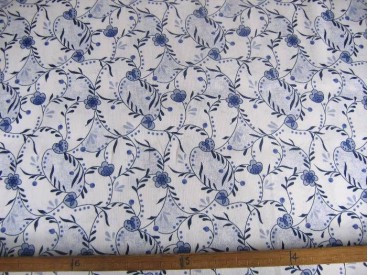 Delftsblauw  met takjes  10