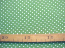 Babyrib Lime met stipjes