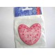 Appplicatie Hartje Lovely Baby Roze