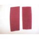 Klitteband Fuchsia opnaaibaar  3cm breed