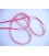 Satijnlint Donker Pink 3 mm breed