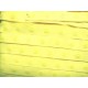 Drukkertjesband Geel  18mm breed