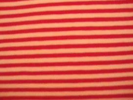 Tricot Ton sur ton Streepjes Oranje/Rood 3993-36N