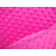 Minky nop fleece pink.