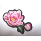 Rozen applicatie Kleine Roos Roze 2 bloemen