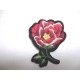 Rozen applicatie Kleine Roos Rood met blad/steel