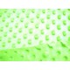 Minky nop fleece licht lime.