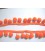 Pompom sierband Oranje  Oekotex