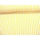 Lengtestreep katoen Geel/wit 5574-35N