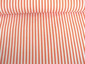 Lengtestreep katoen Oranje/wit 5574-36N inkopen 2-2025