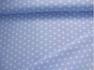 Sterretje katoen Lichtblauw/wit 1266-2N
