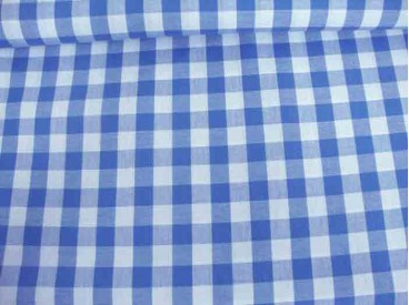 BB ruit 20x20mm. Jeansblauw 5583-6N