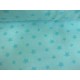 Joggingstof, sweatstof Kleine ster Pastel Mint 8652-22N