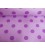 Joggingstof, sweatstof Grote stip Pastel Lila 8653-42N