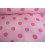 Joggingstof, sweatstof Grote stip Pastel Roze 8653-11N