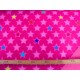 Softshell Pink met ster 4141  Coupon 50cm