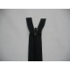 Donkerblauwe deelbare fijne rits 40 cm. lang