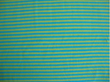 Tricot Ton sur ton Streepjes Lime/aqua 3993-4N
