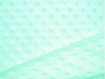 Minky Dots Mintgroen 
