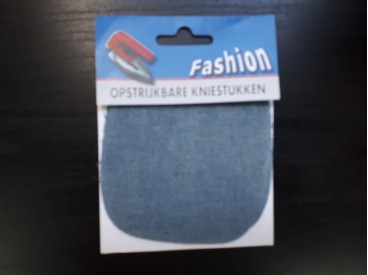 Kniestukken  Licht Jeans